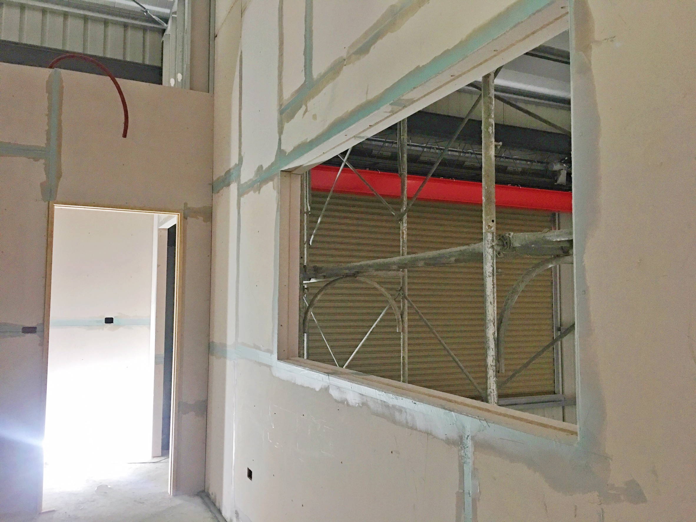 鐵皮工廠辦公室施工