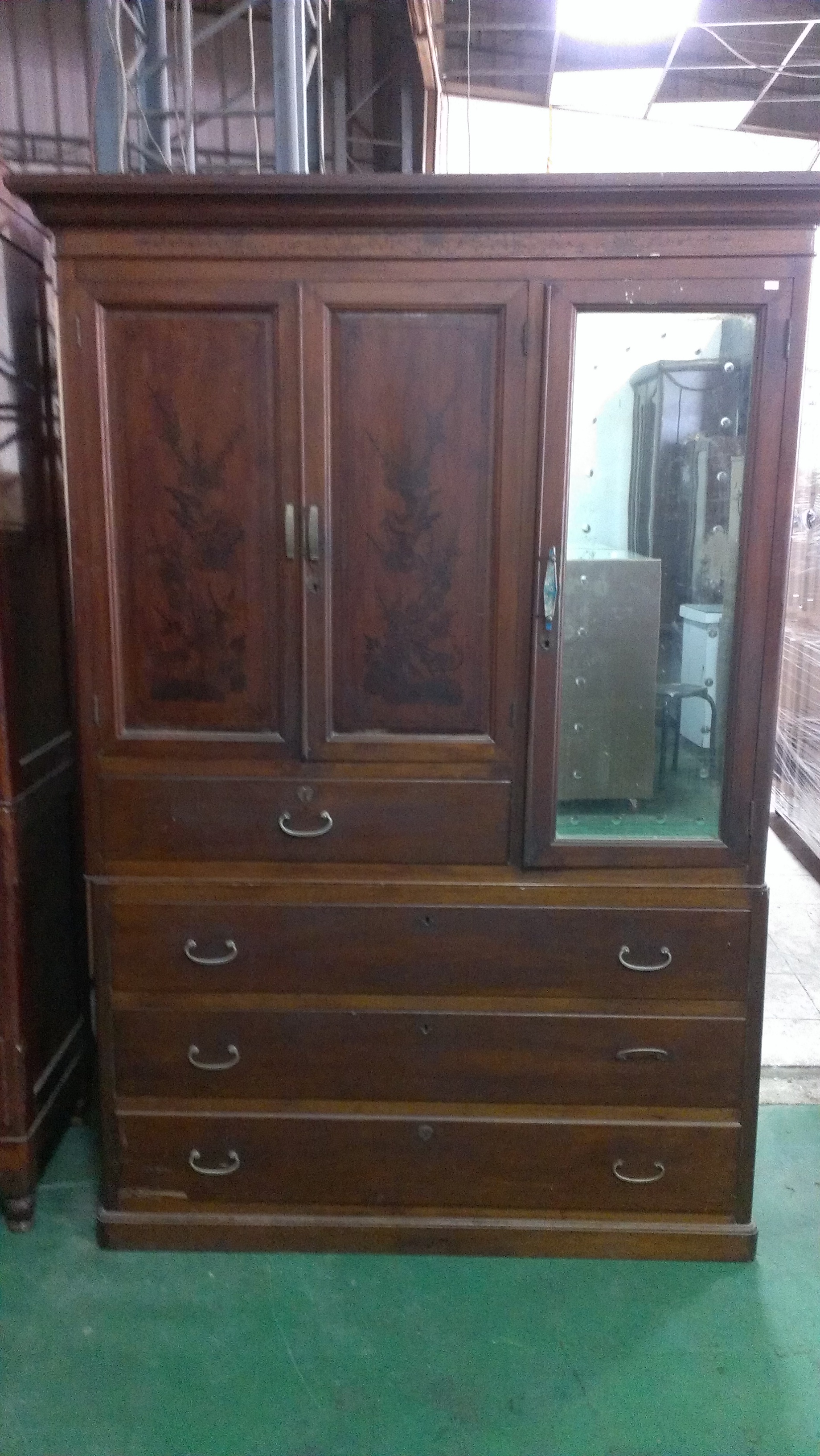 懷舊古早味老式衣櫃