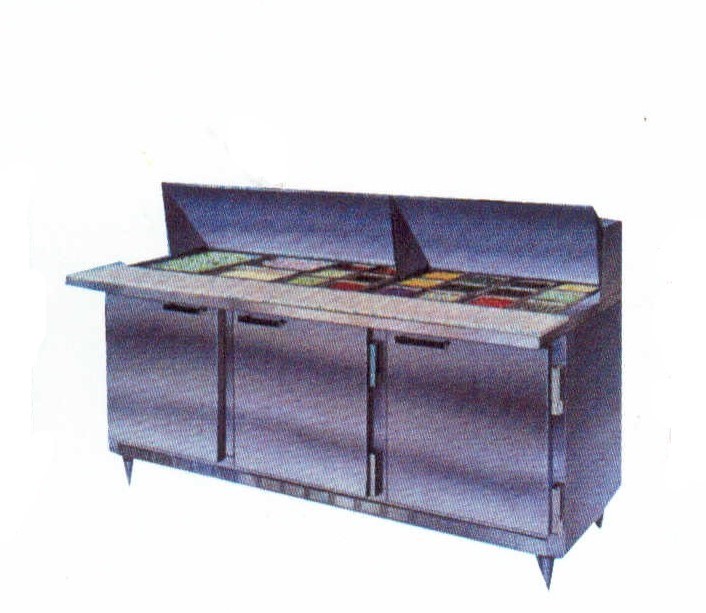 沙拉吧工作台冰箱