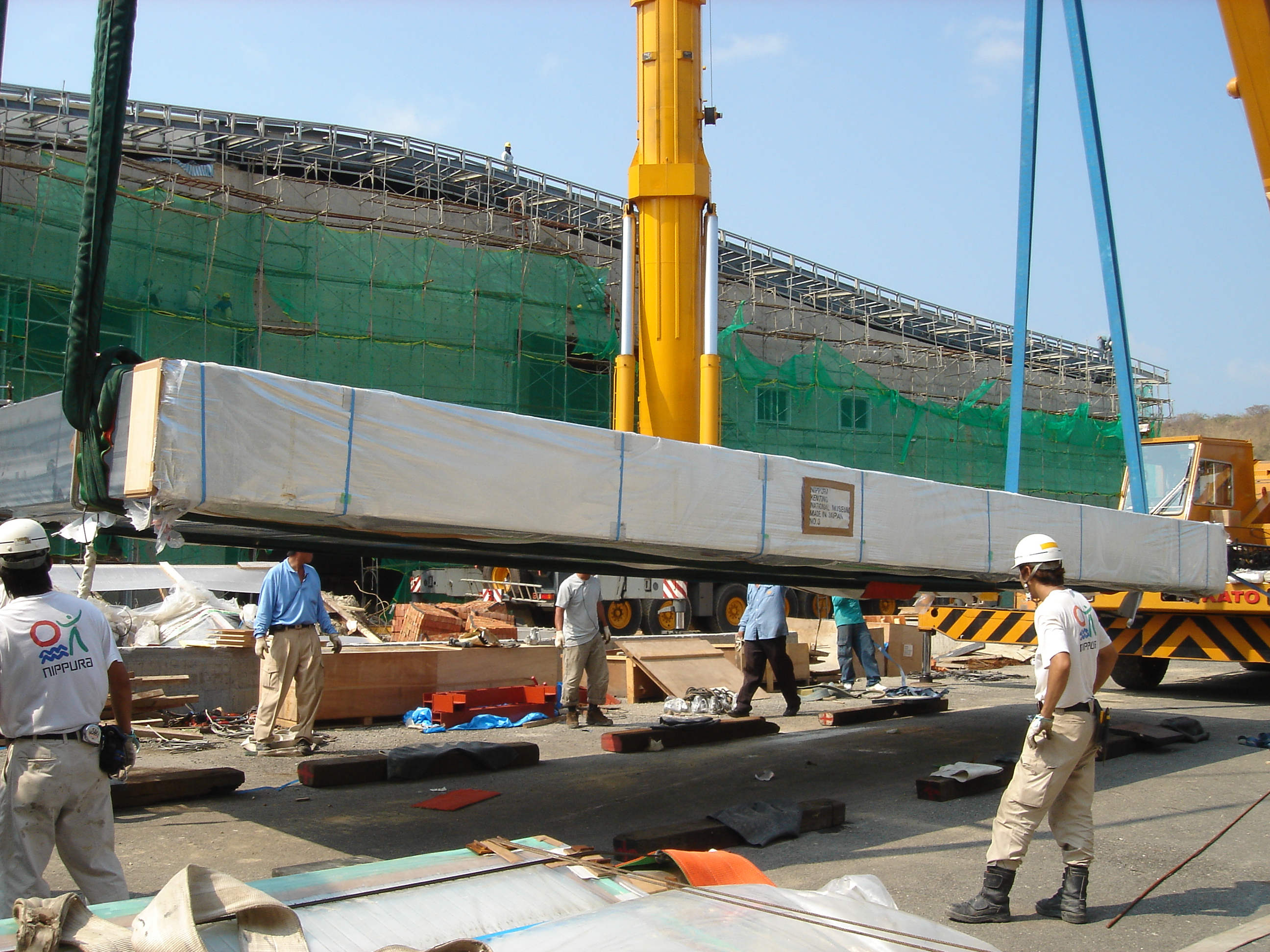 屏東海生館吊運