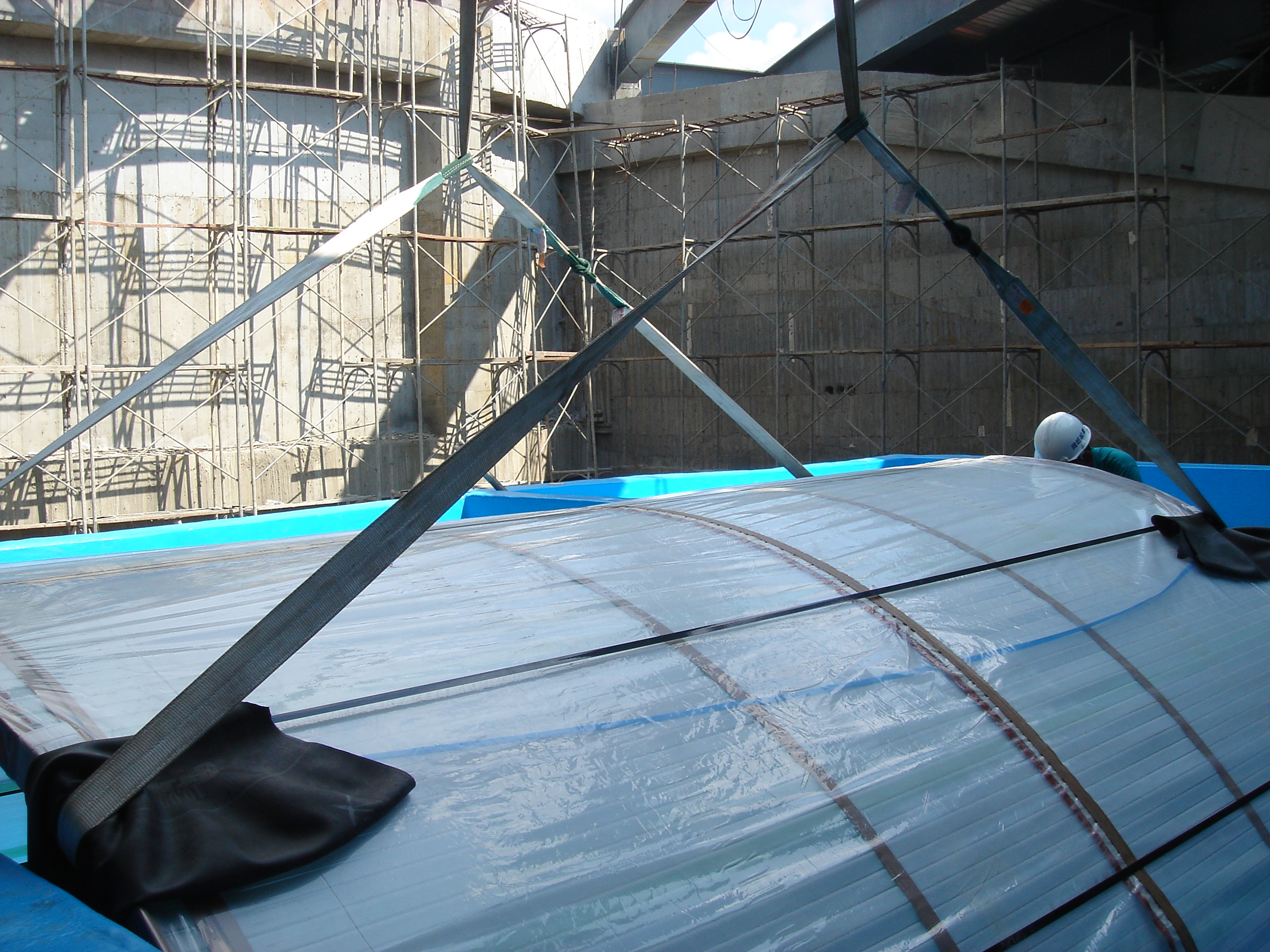 屏東海生館吊運