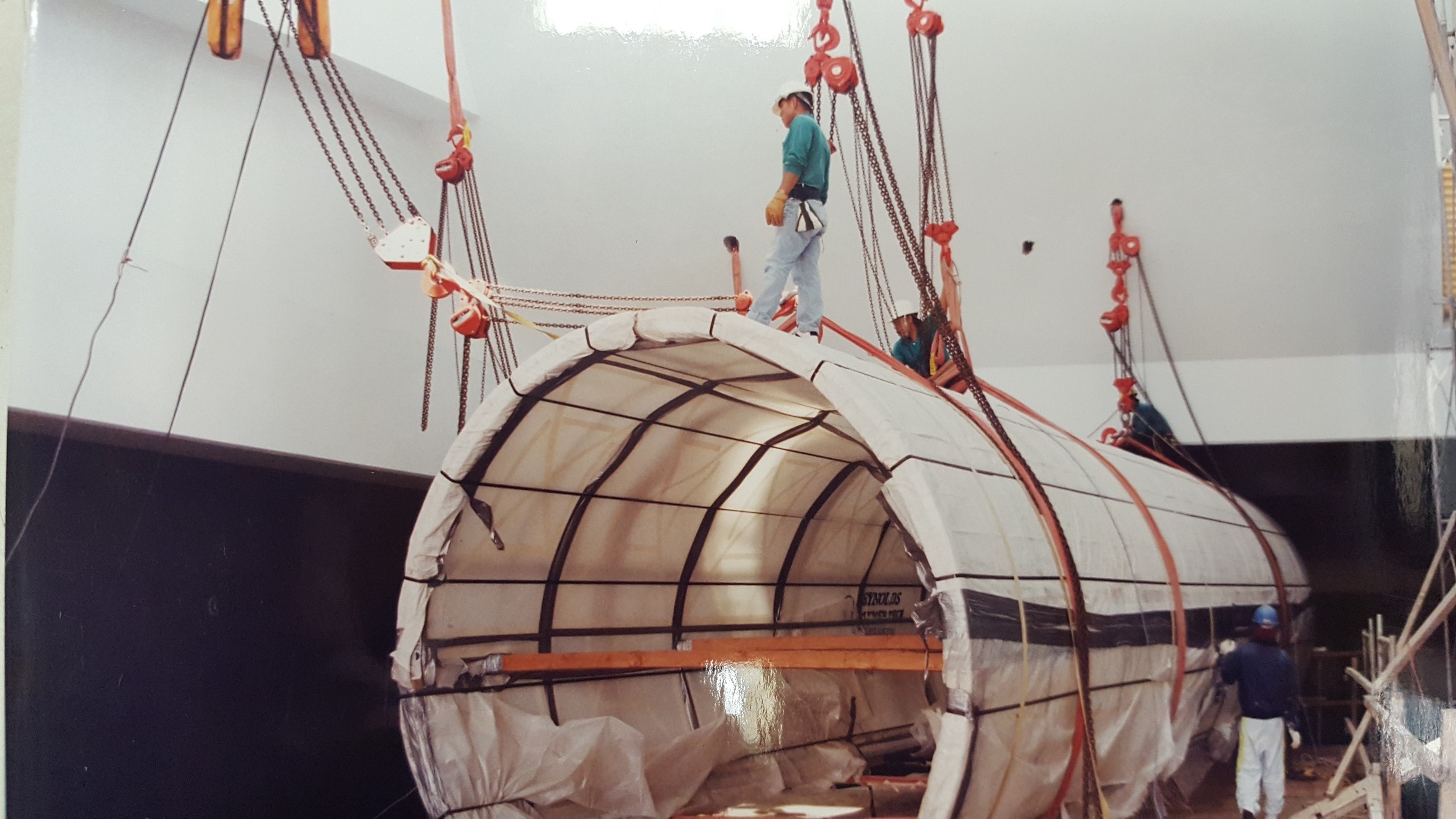 屏東海生館吊運