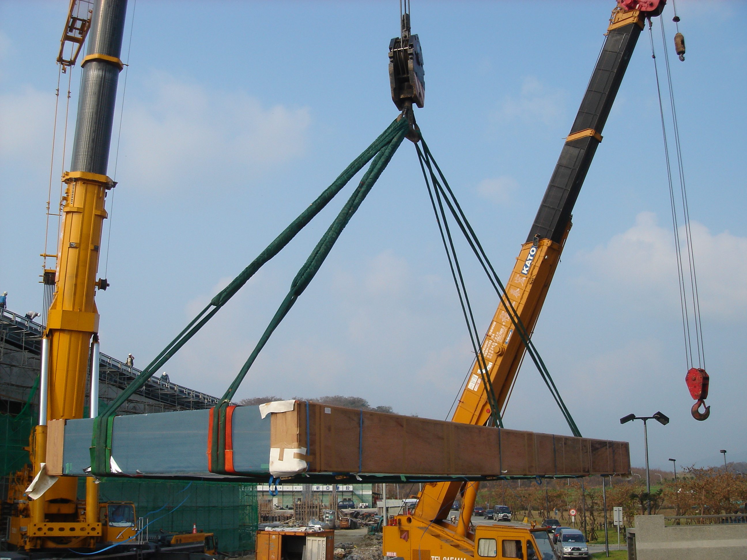 屏東海生館吊運