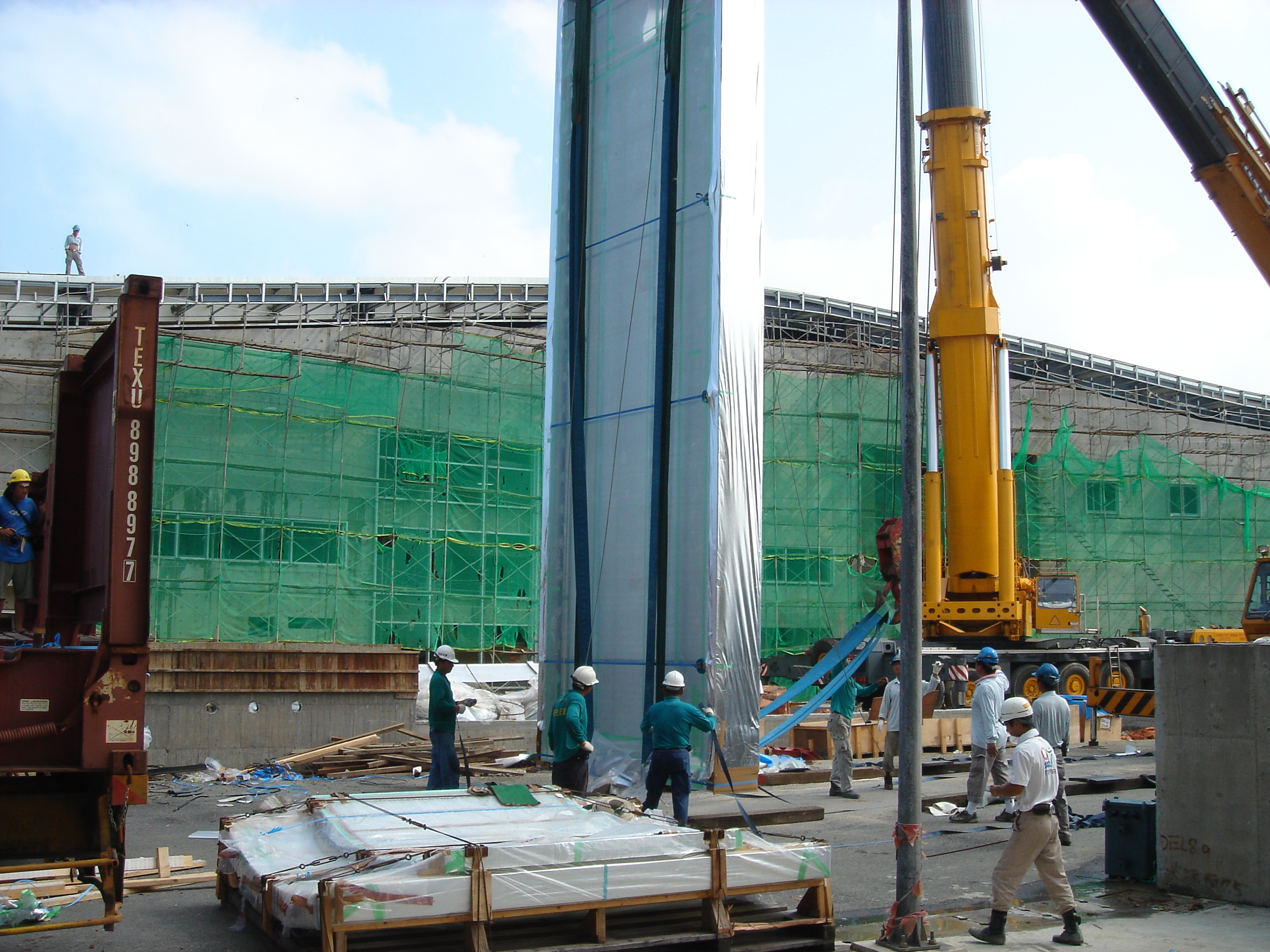 屏東海生館吊運