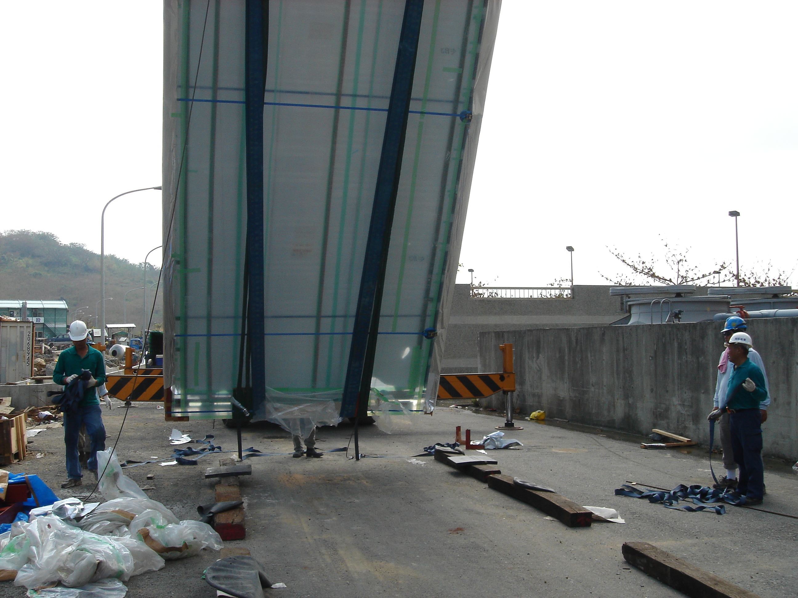 屏東海生館吊運