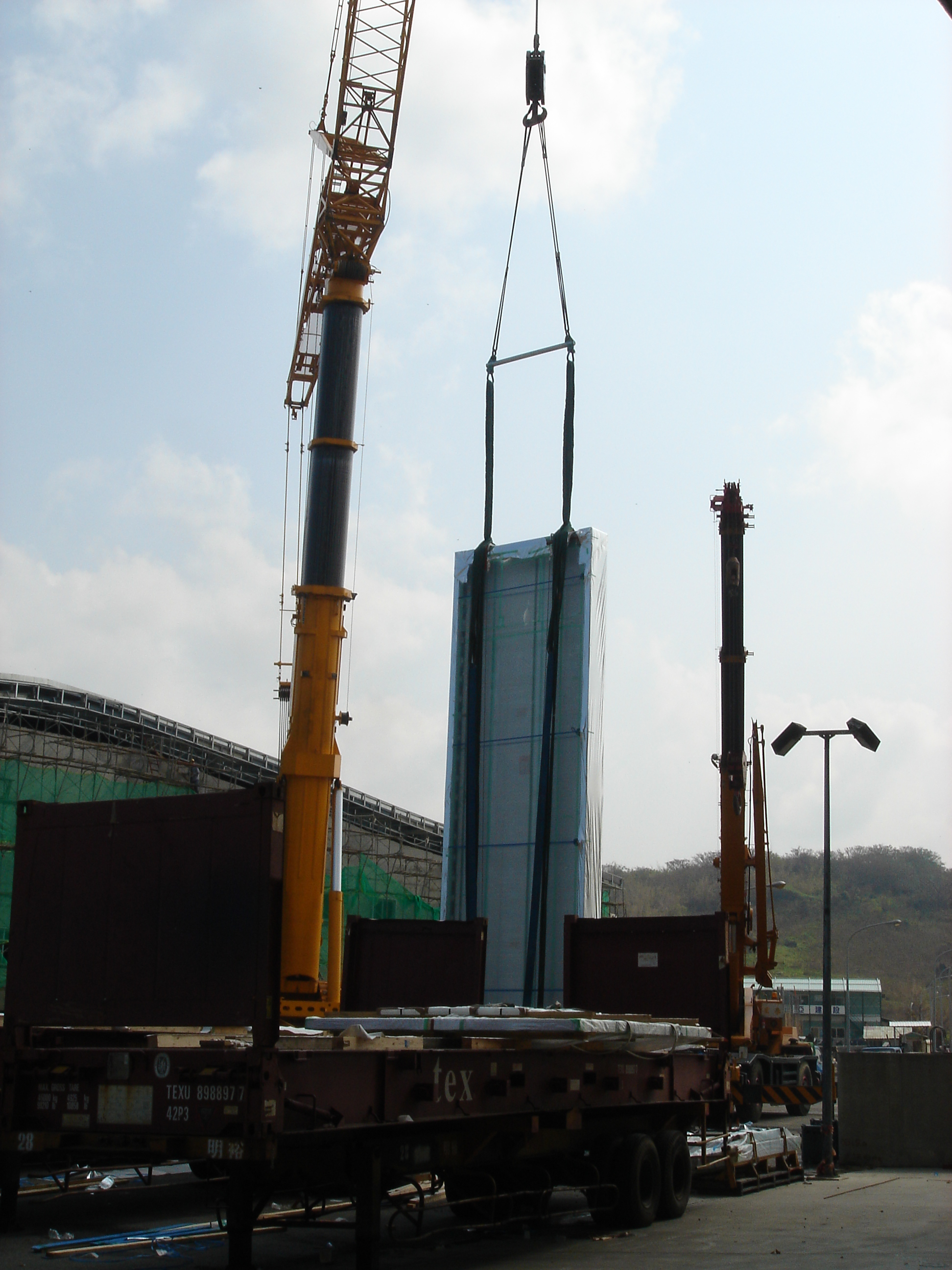 屏東海生館吊運