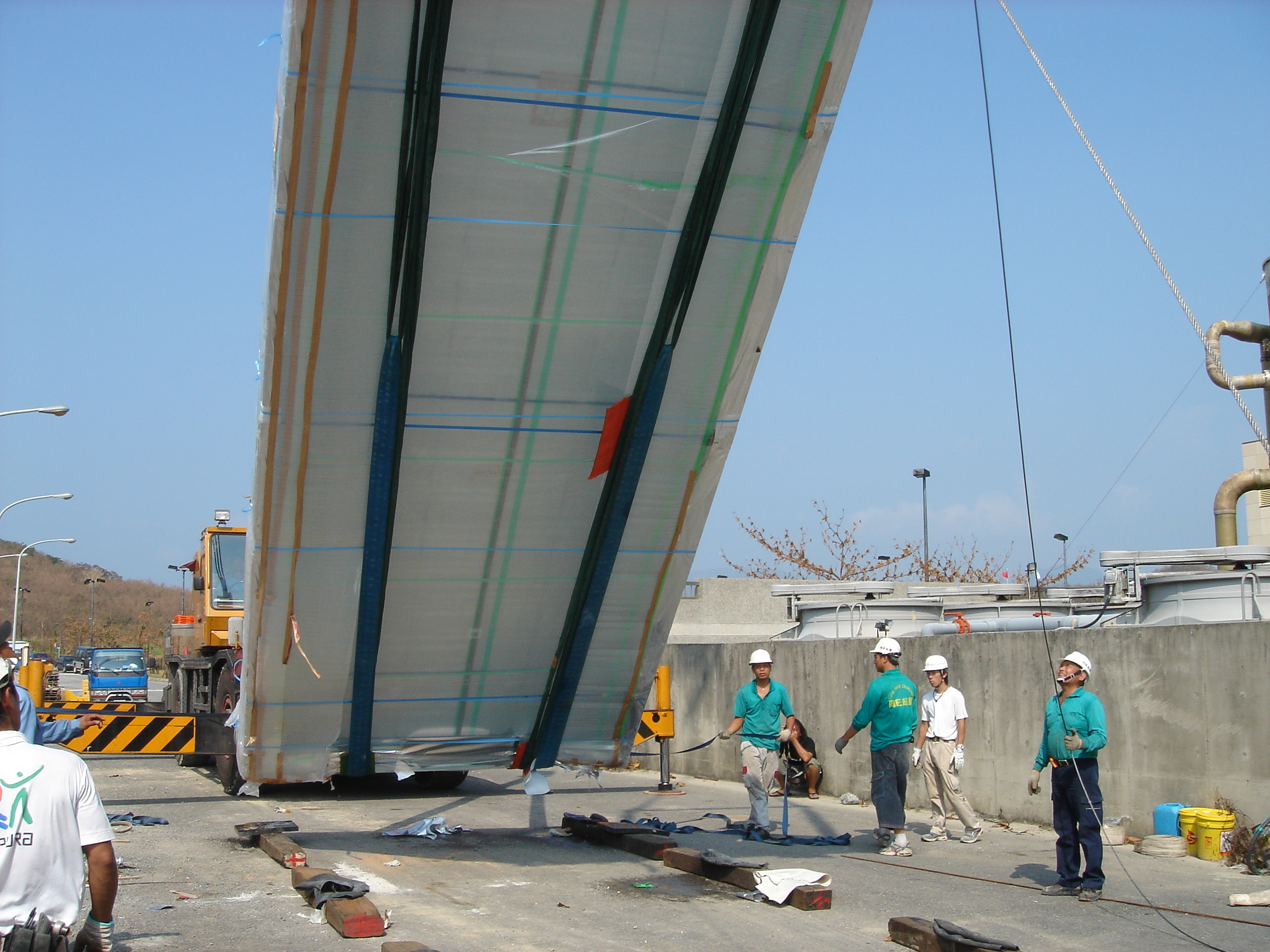 屏東海生館吊運