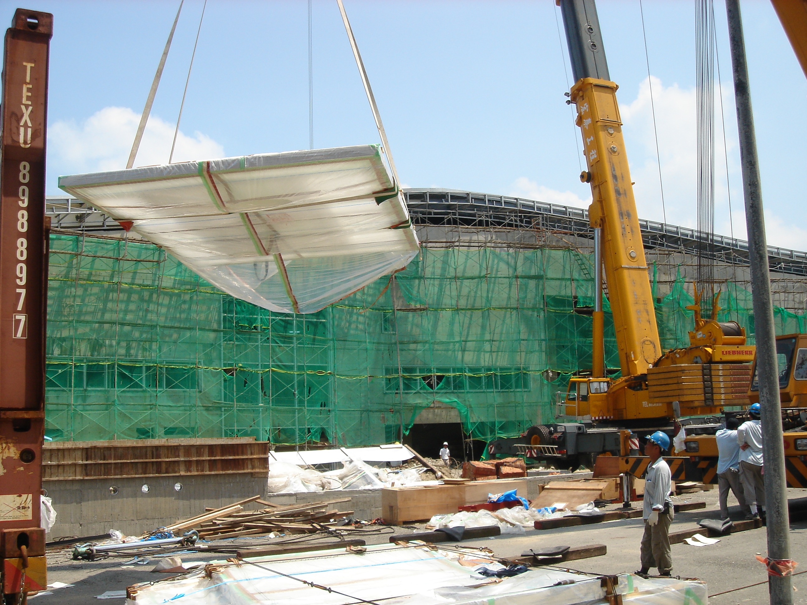 屏東海生館吊運