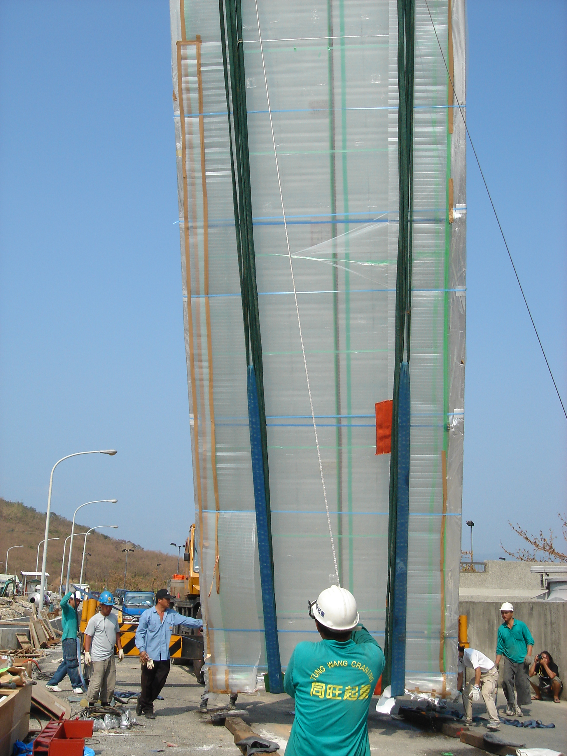屏東海生館吊運