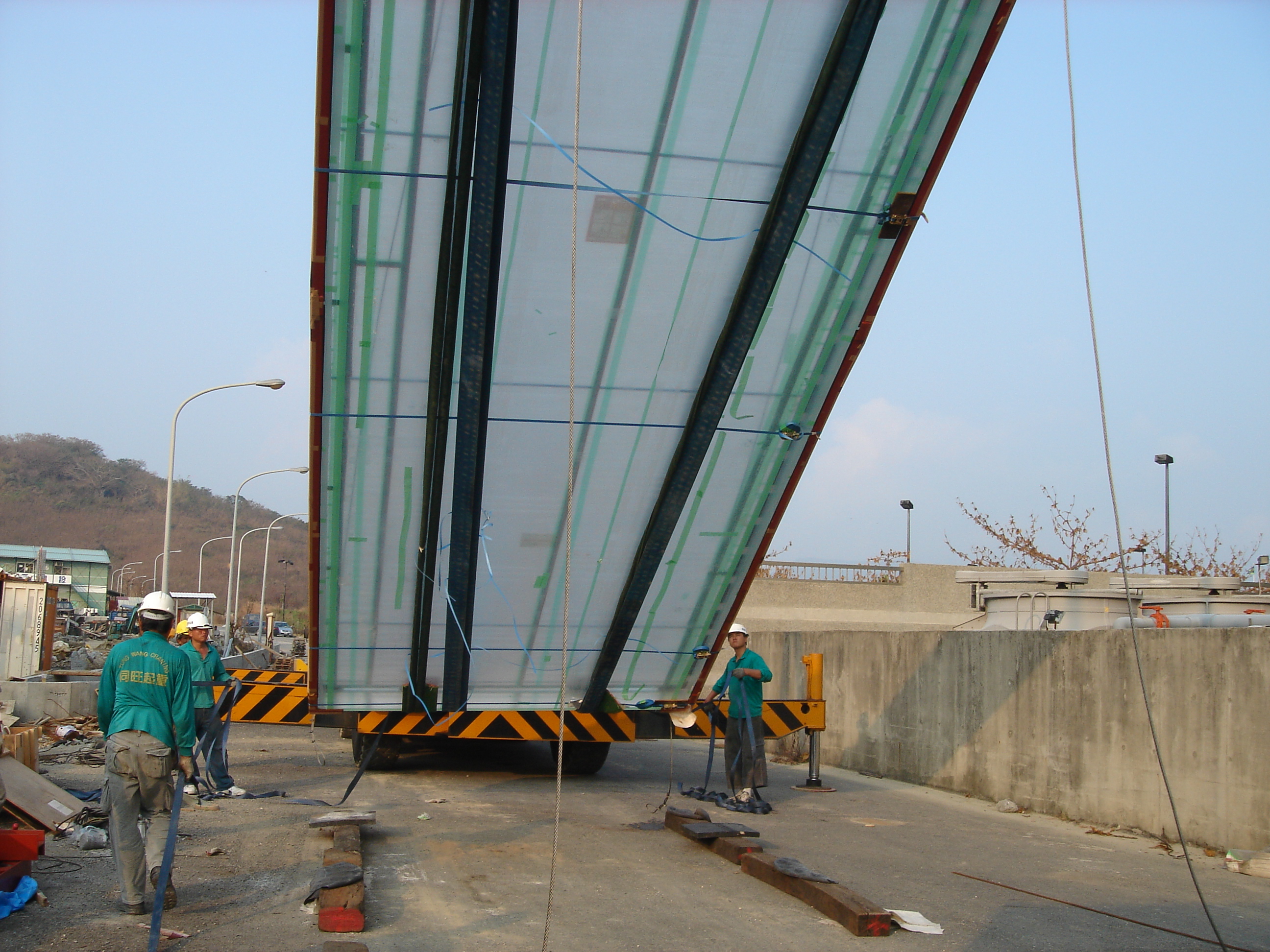 屏東海生館吊運