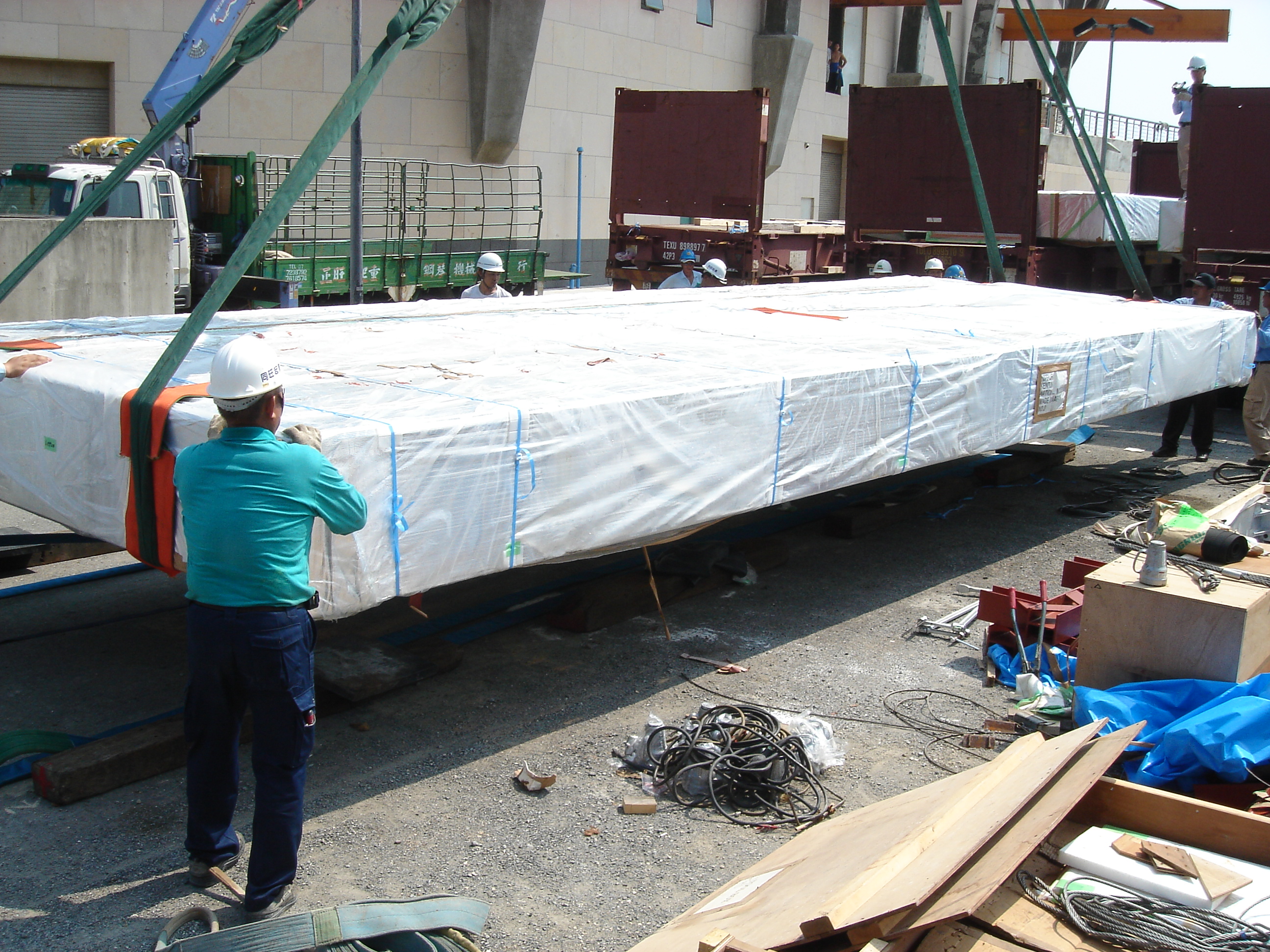 屏東海生館吊運