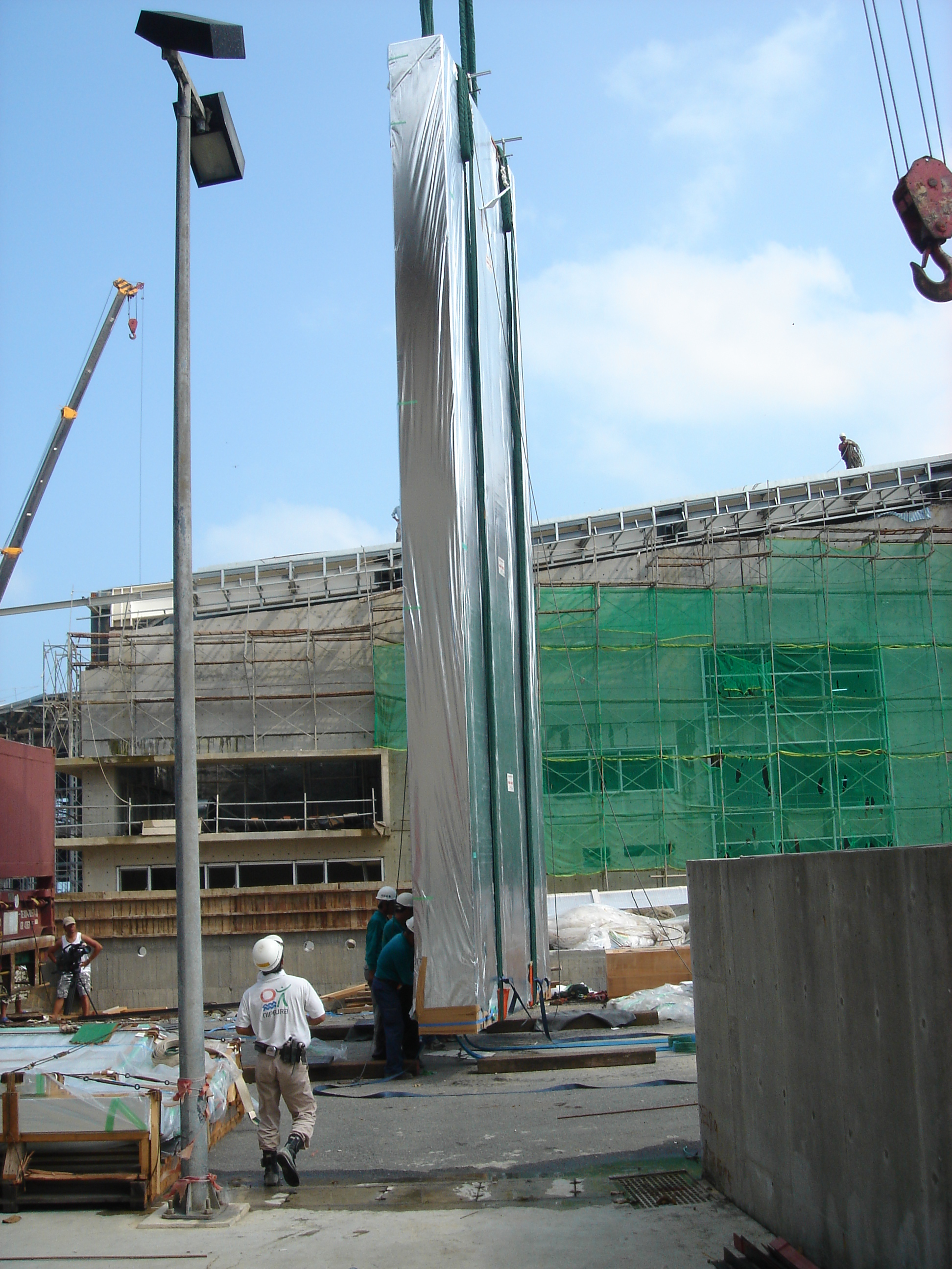 屏東海生館吊運