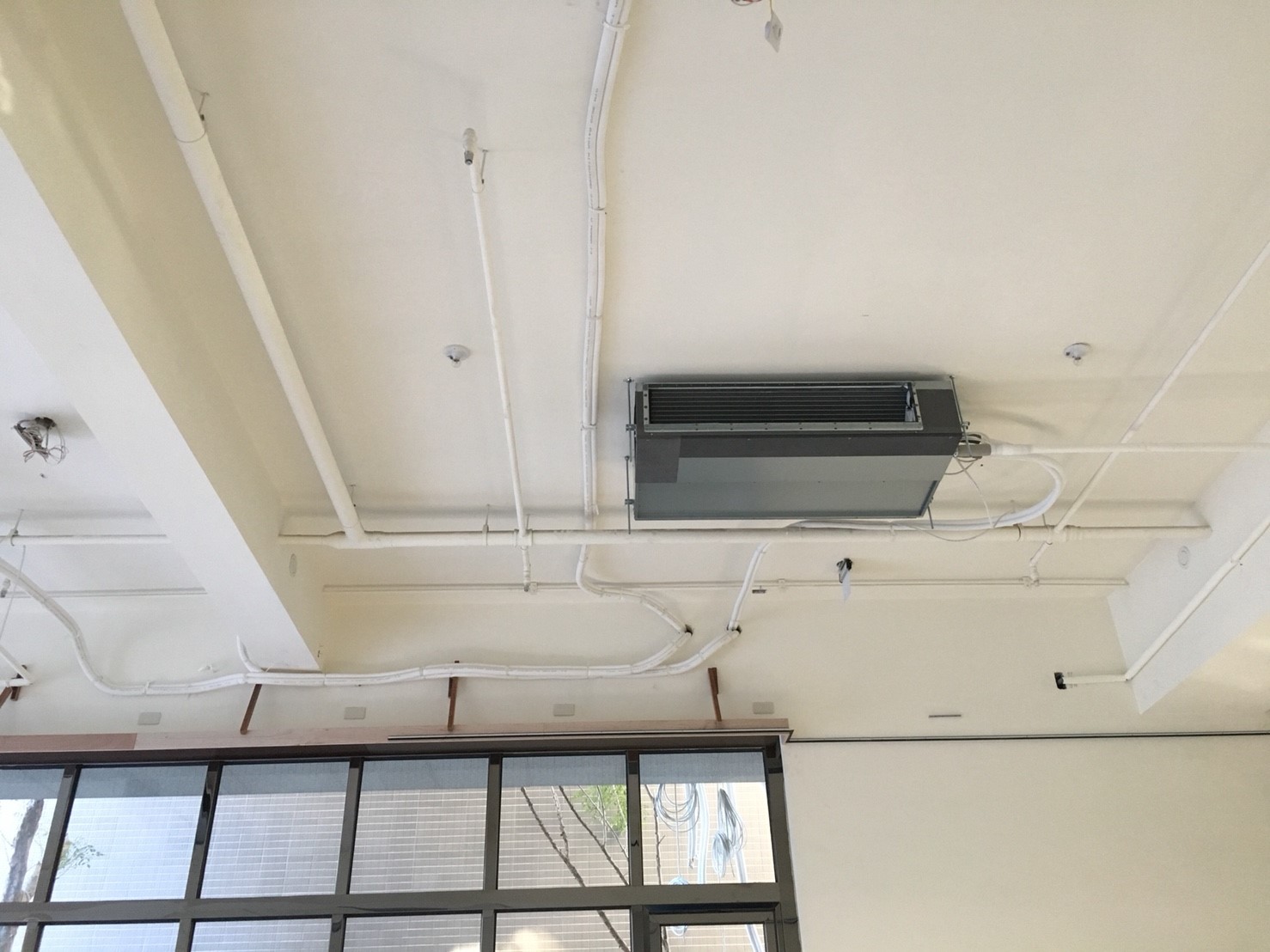 9-1F送風機定位連接+排水配管