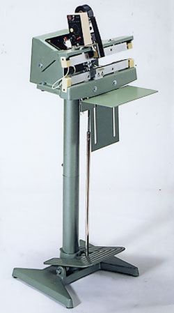 直熱式腳踏封口機附標示日期機