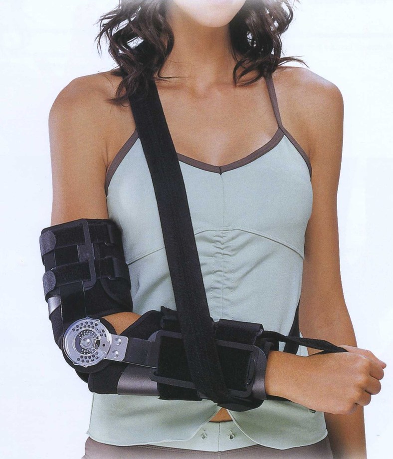 動態肘關節固定夾板