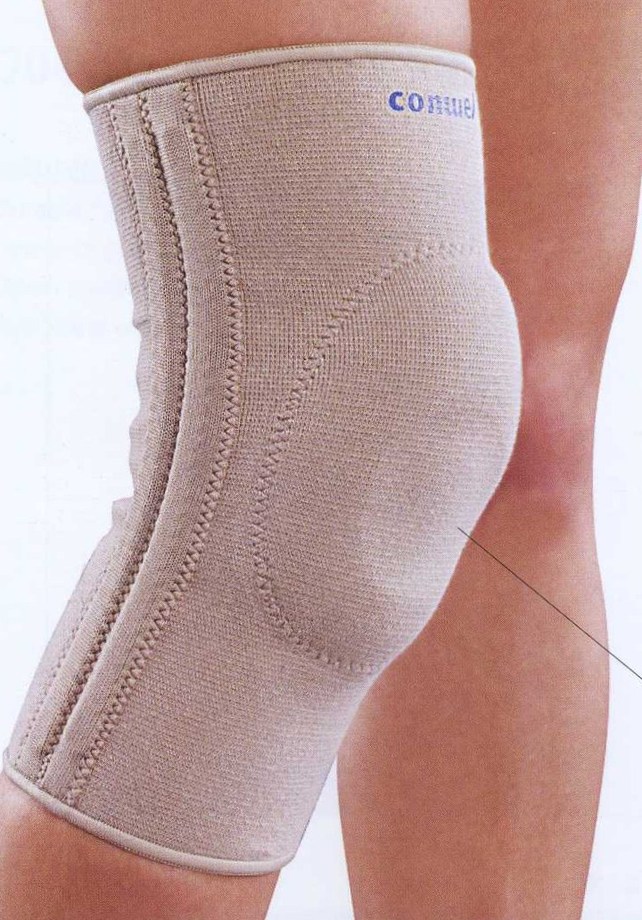 矽膠髕骨支撐雙側條護膝