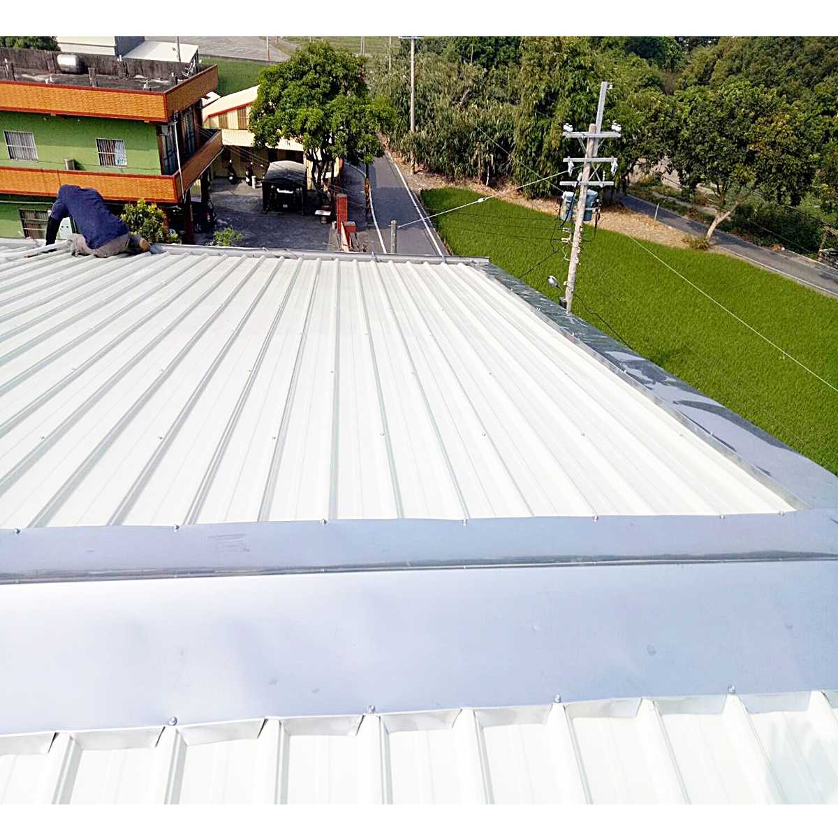 鐵皮屋防水處理