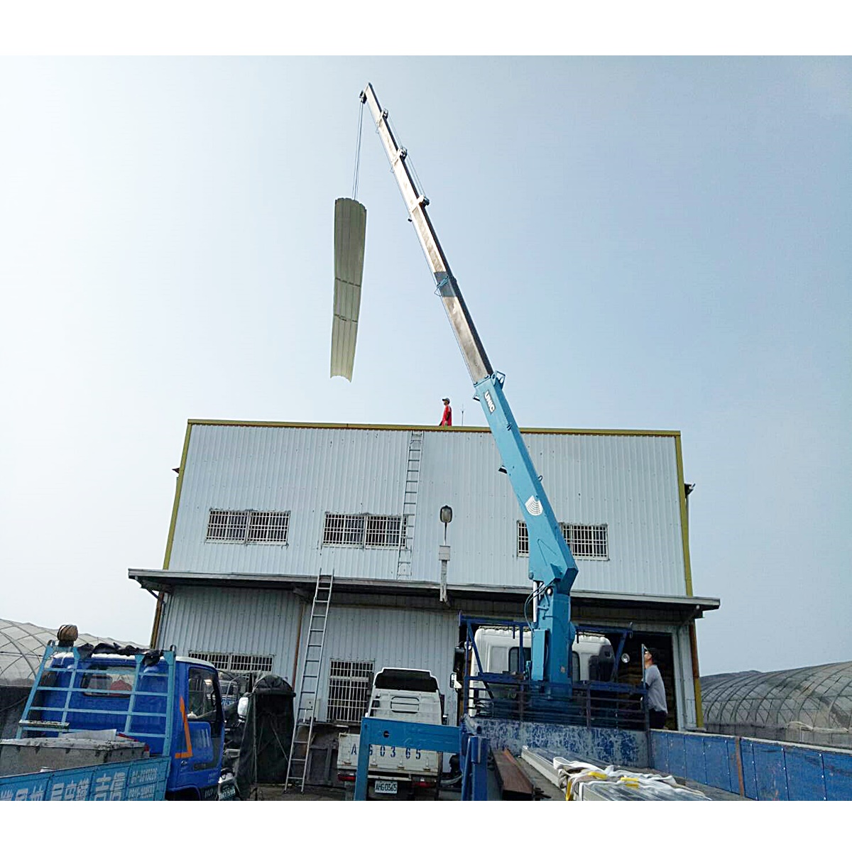 舊屋鐵皮屋頂換板