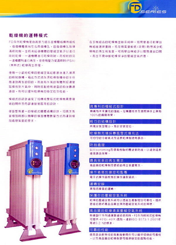 乾燥機的運轉模式