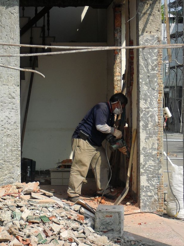 牆面打壁處理&nbsp;