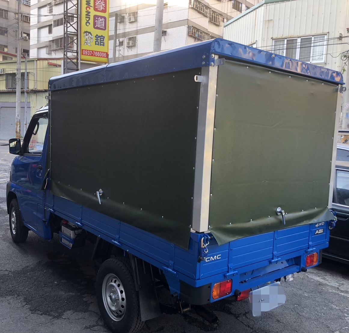 ✪慶記鐵架帆布車墊板✪