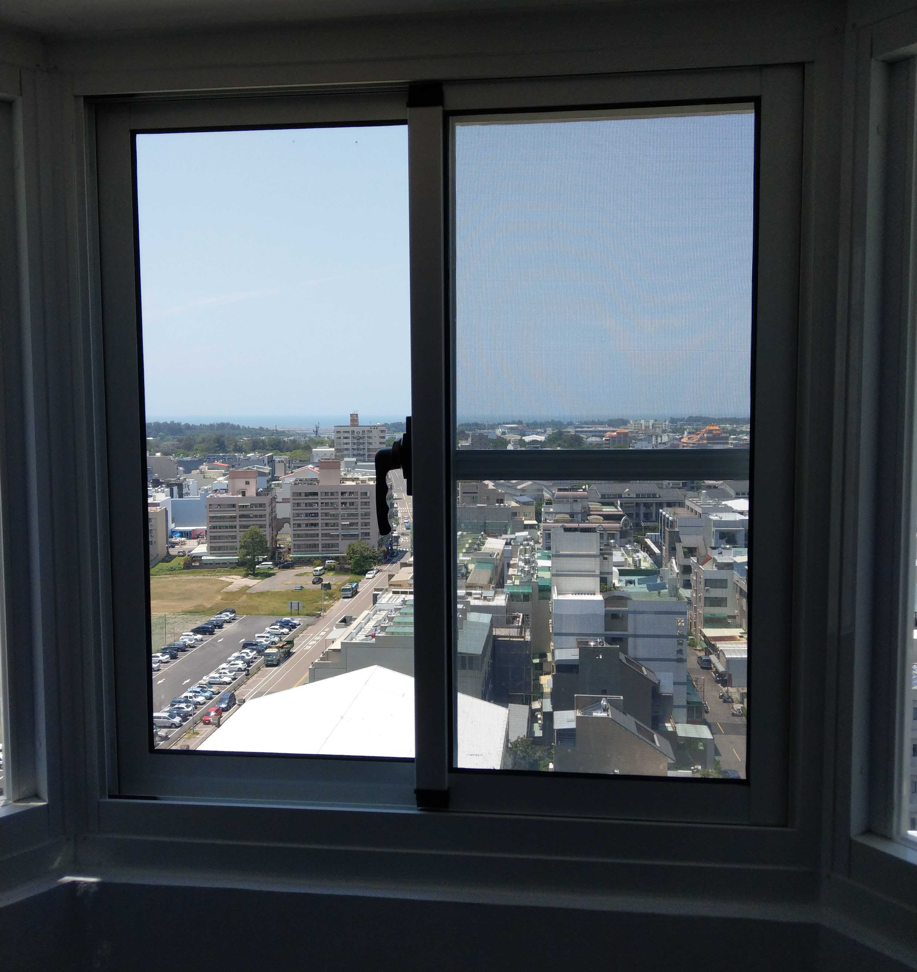 景觀窗施工後
