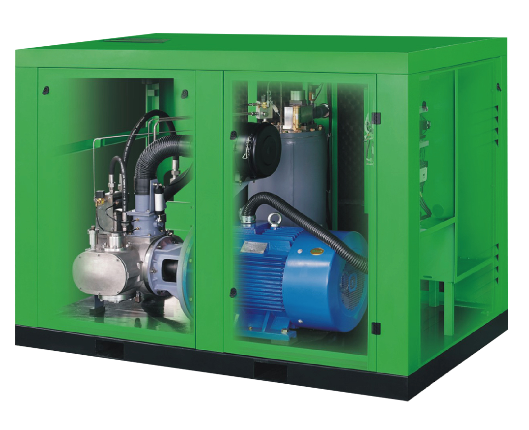 高壓/低壓微油螺旋式空壓機