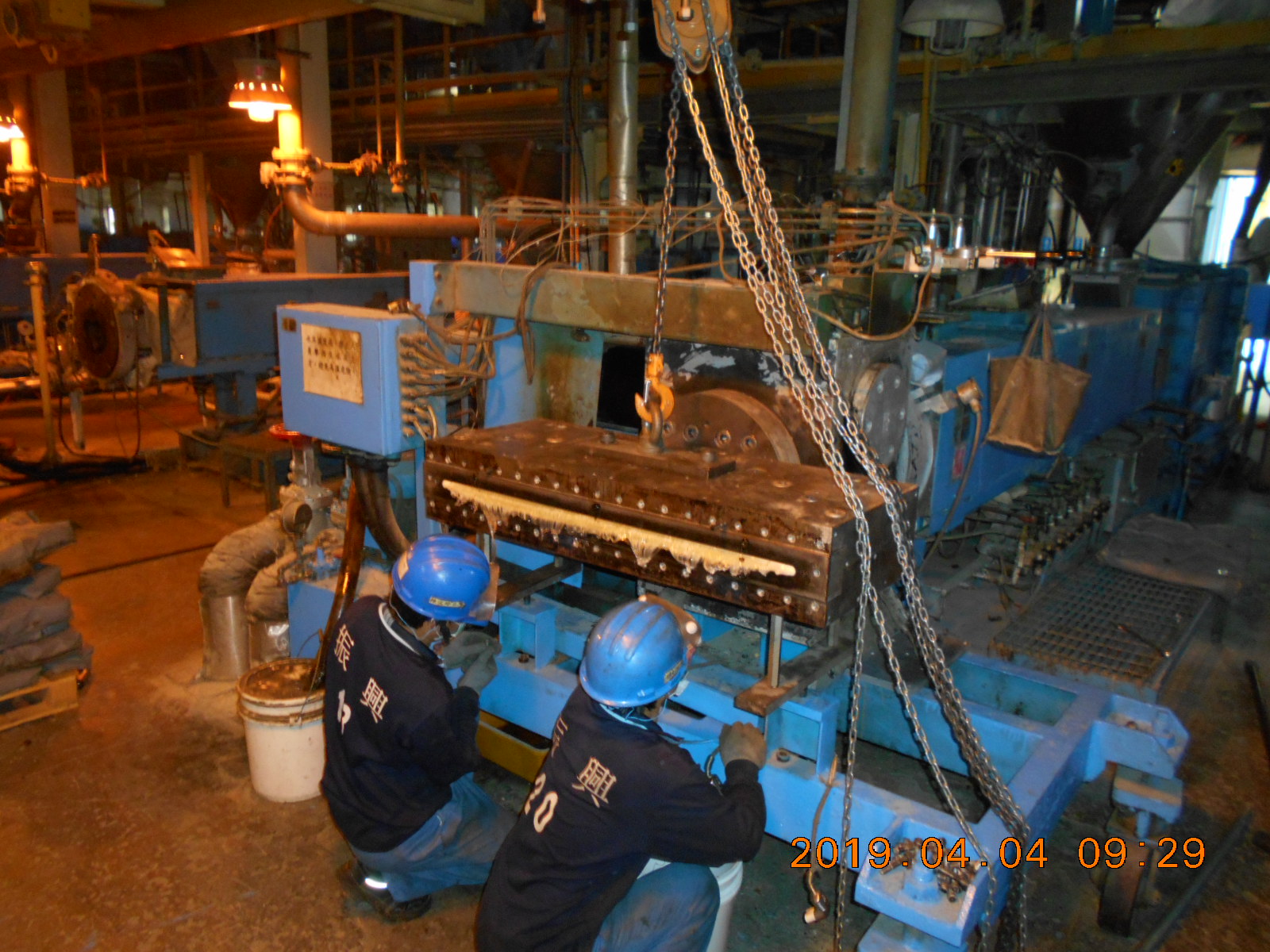 射出機、押出機維修