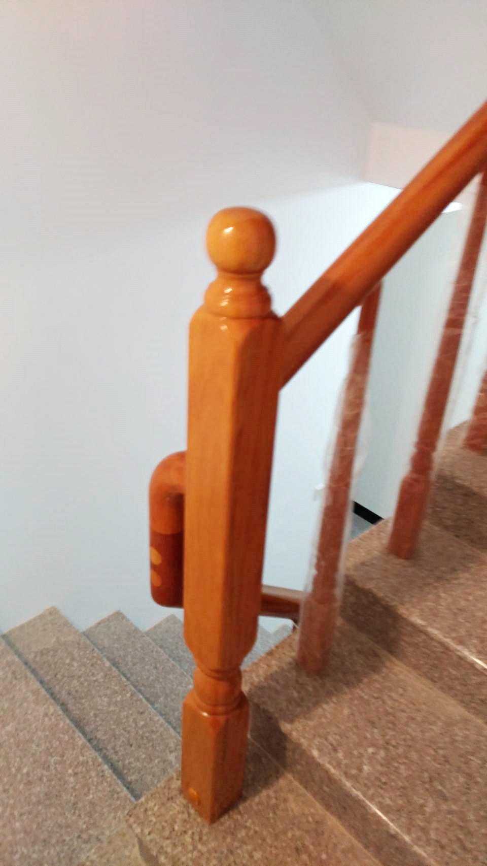 ♖吉信紅木樓梯地板扶手