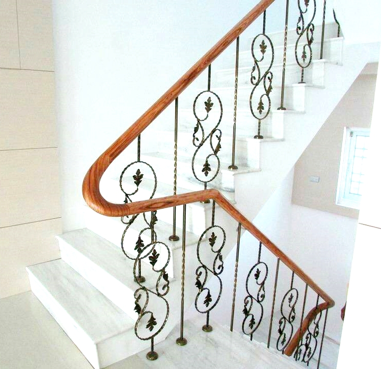 ♖吉信紅木樓梯地板扶手