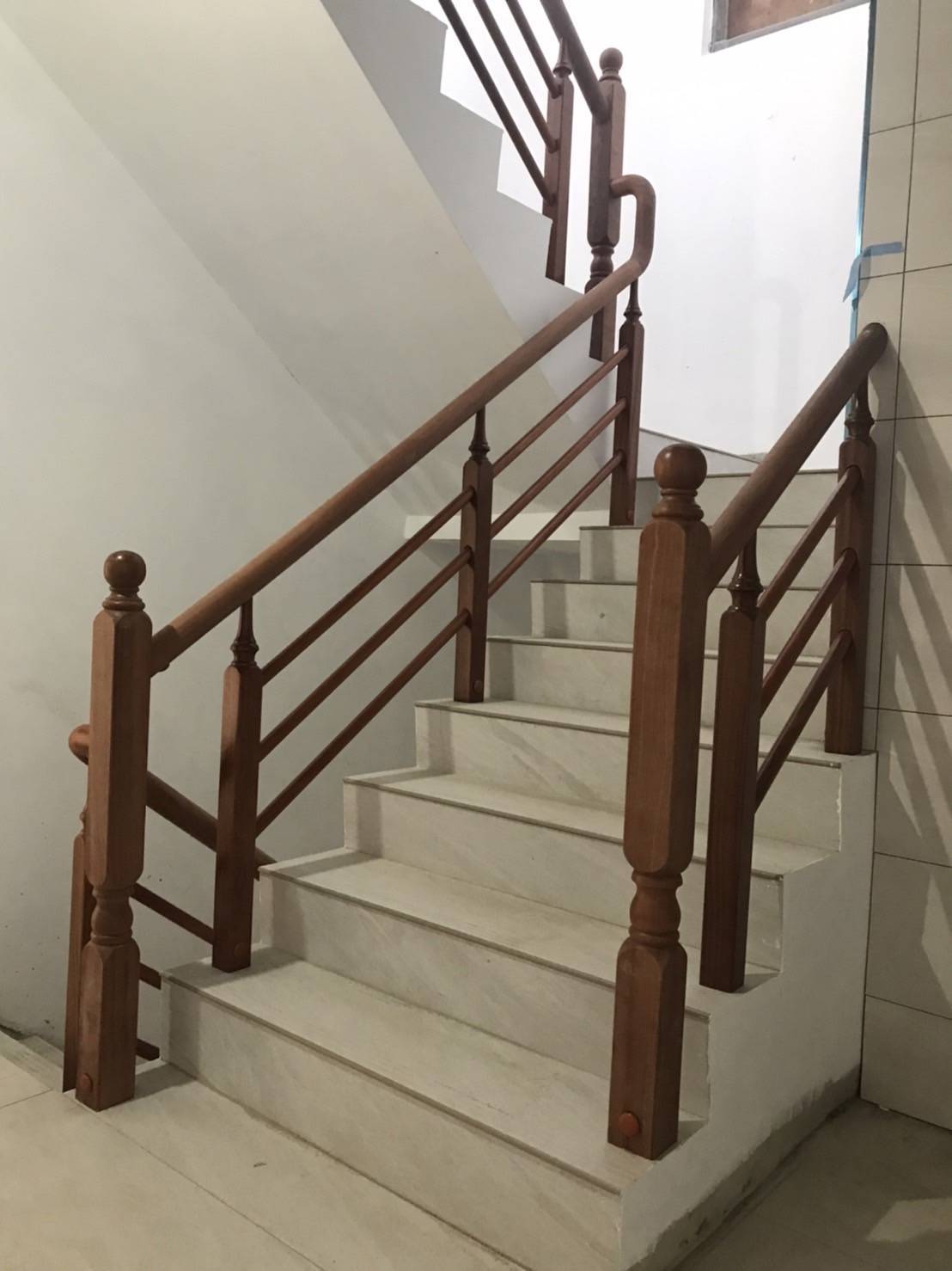 ♖吉信紅木樓梯地板扶手