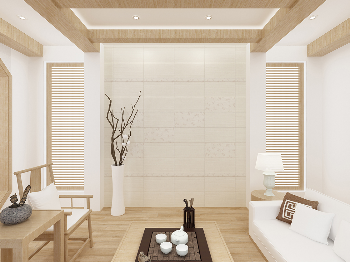 白馬磁磚石英晶釉瓷板木化石063P30