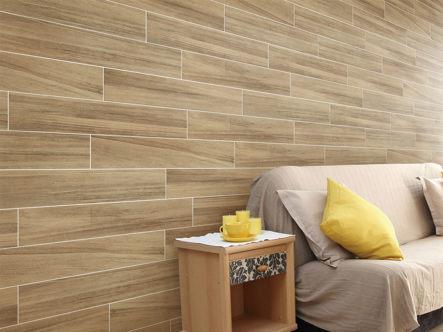 柏拉圖磁磚風尚實木-75882