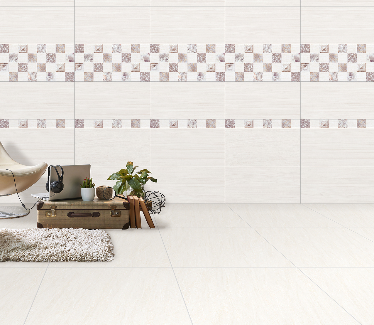 白馬磁磚石英晶釉瓷板典藏063CL02