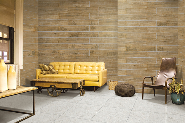 白馬磁磚石英晶釉瓷板幸福森林071H04