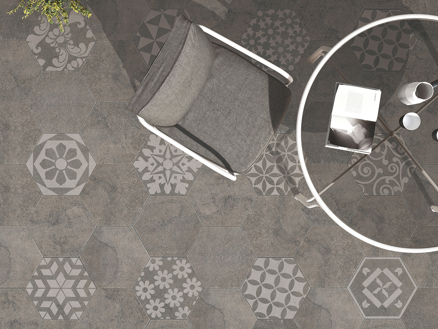 柏拉圖磁磚六角磚-33815