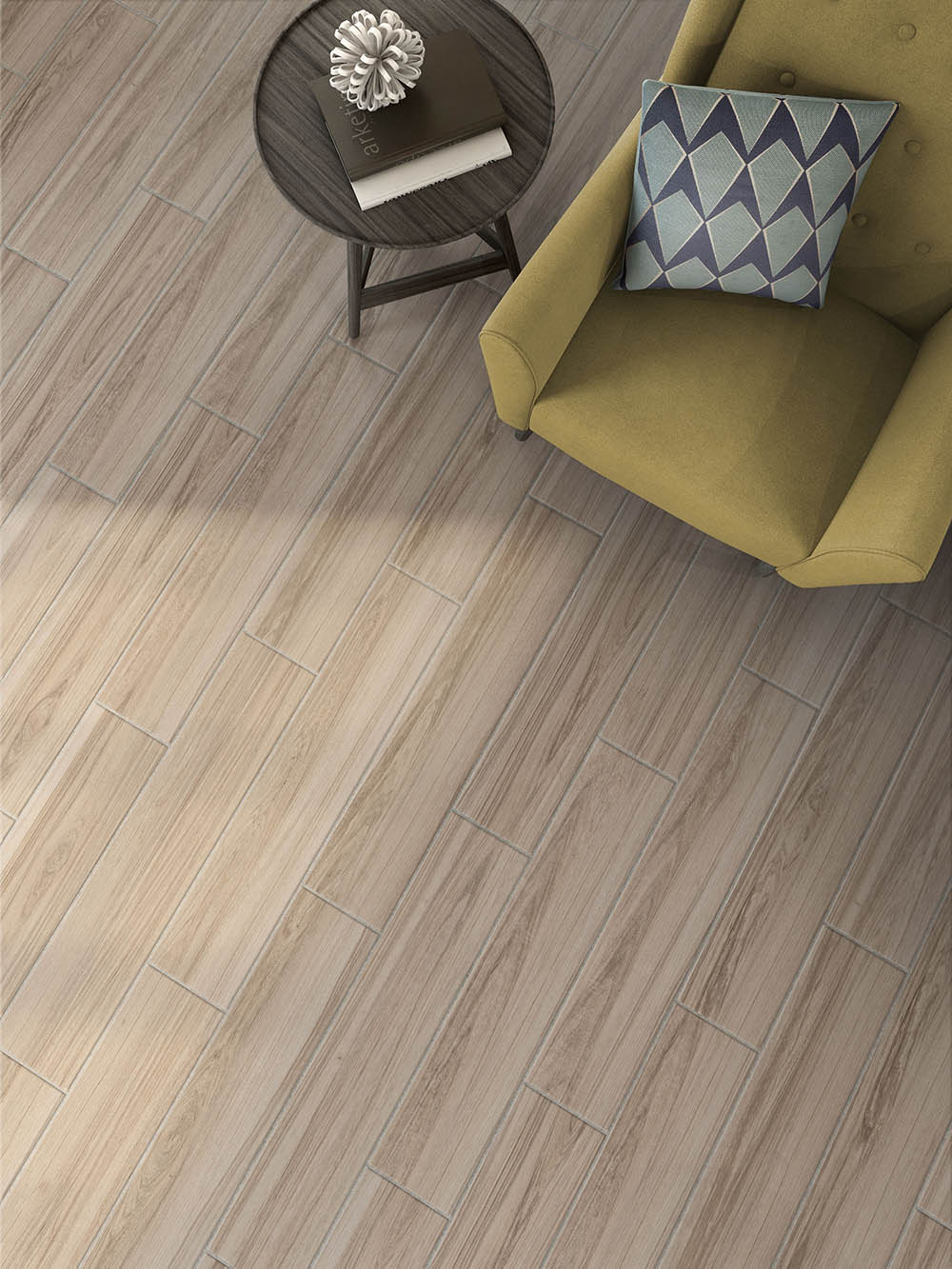 冠軍石板磚櫻桃木紋