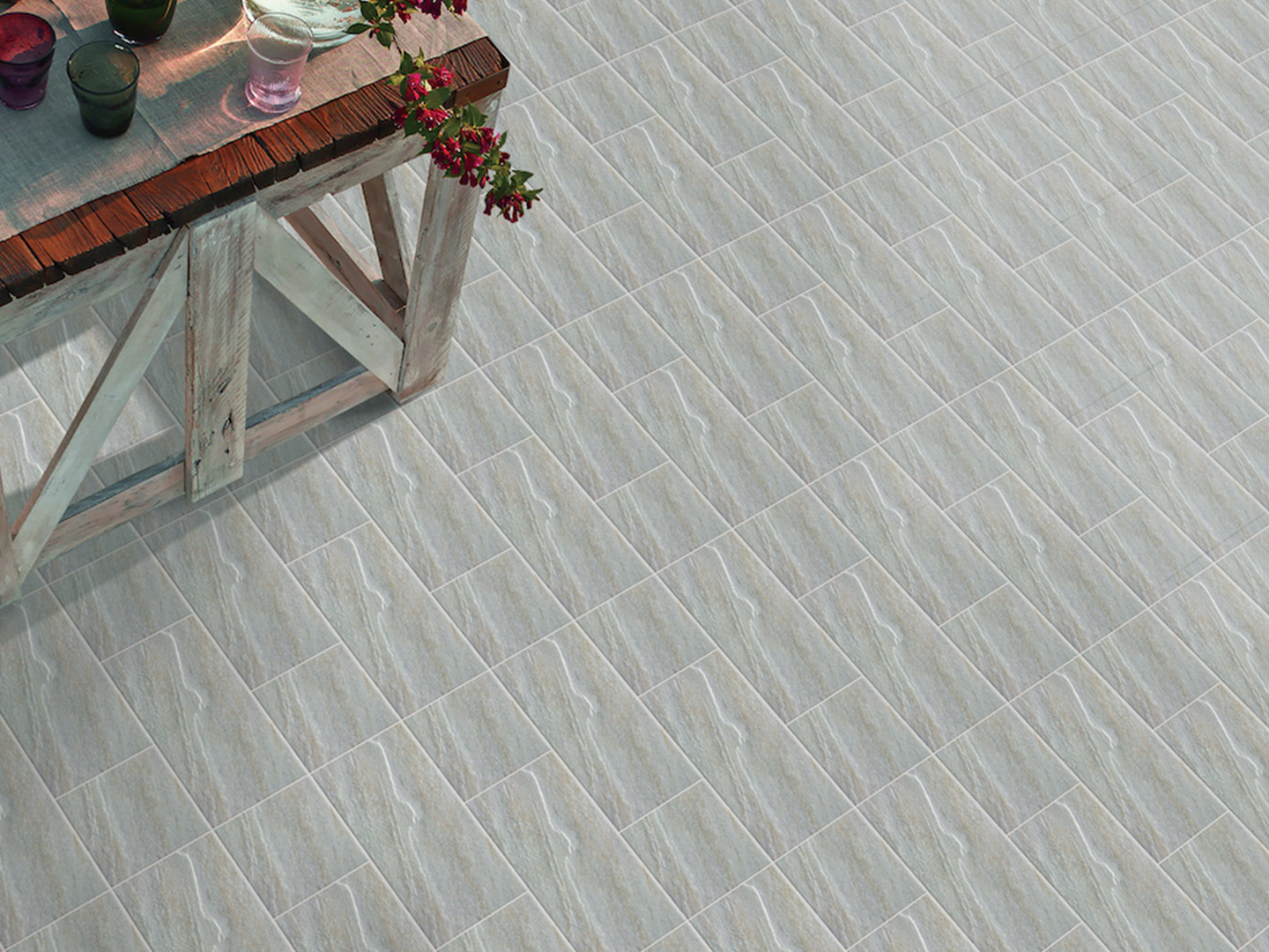 柏拉圖磁磚板岩石三合一35805