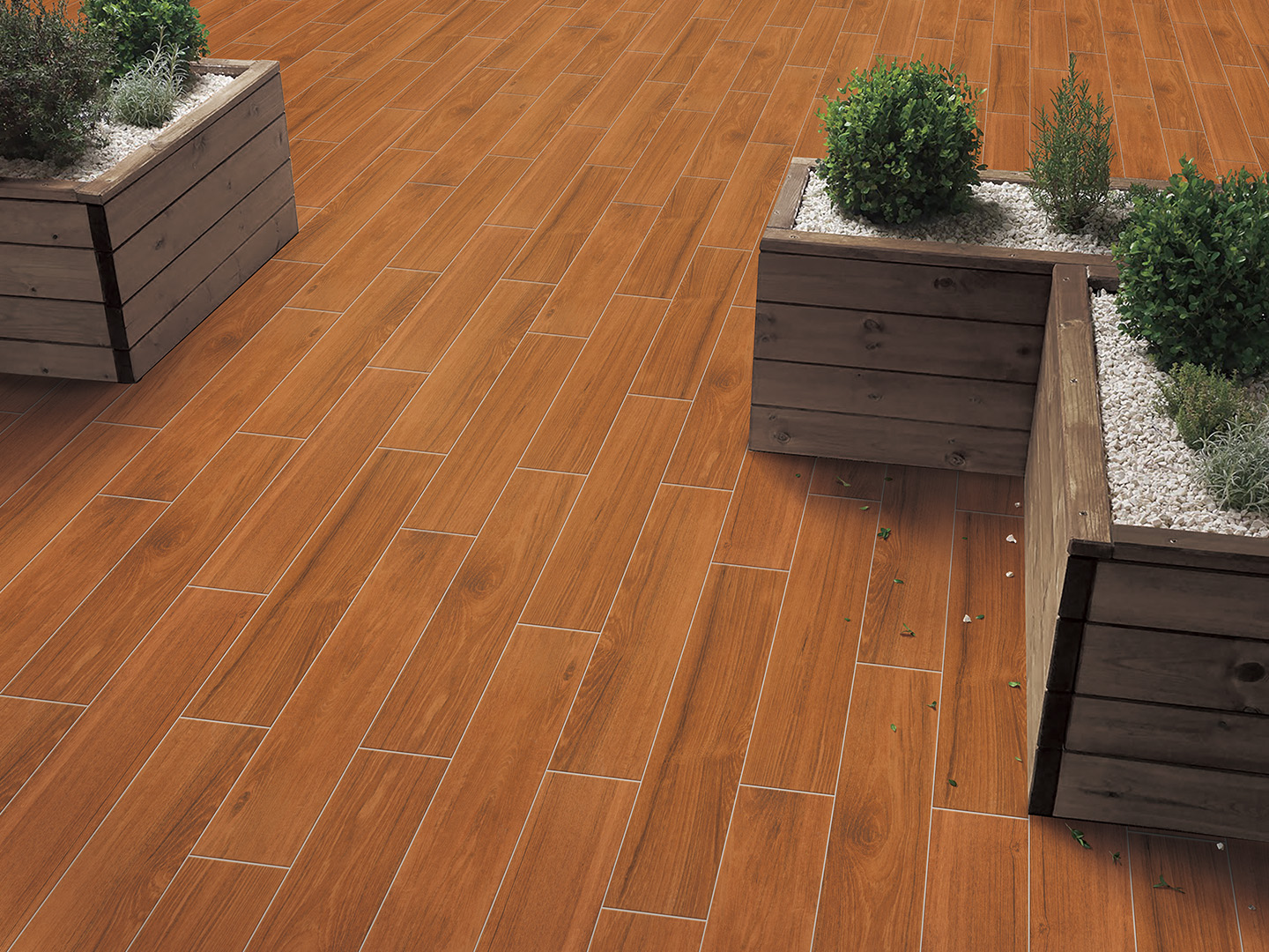 柏拉圖磁磚風尚實木-75888