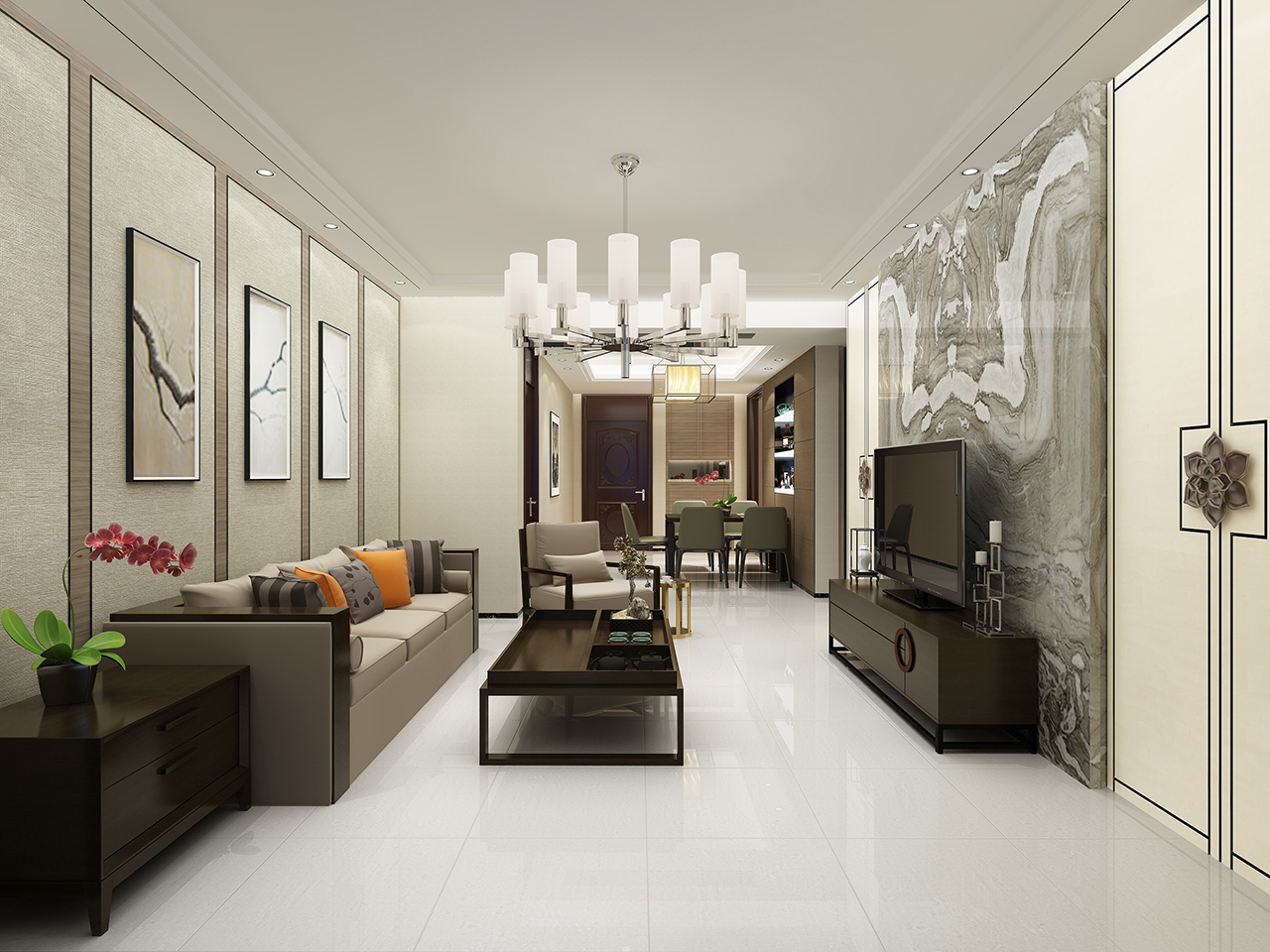 白馬磁磚進口拋光石英磚0DL66971