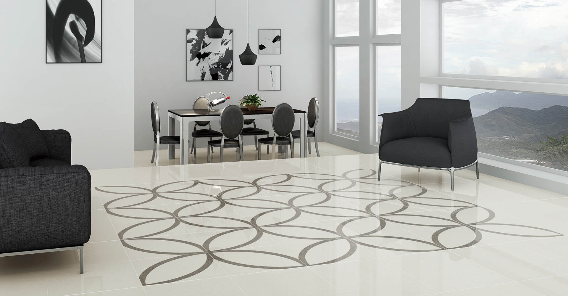 冠軍拋光磚臻鑽