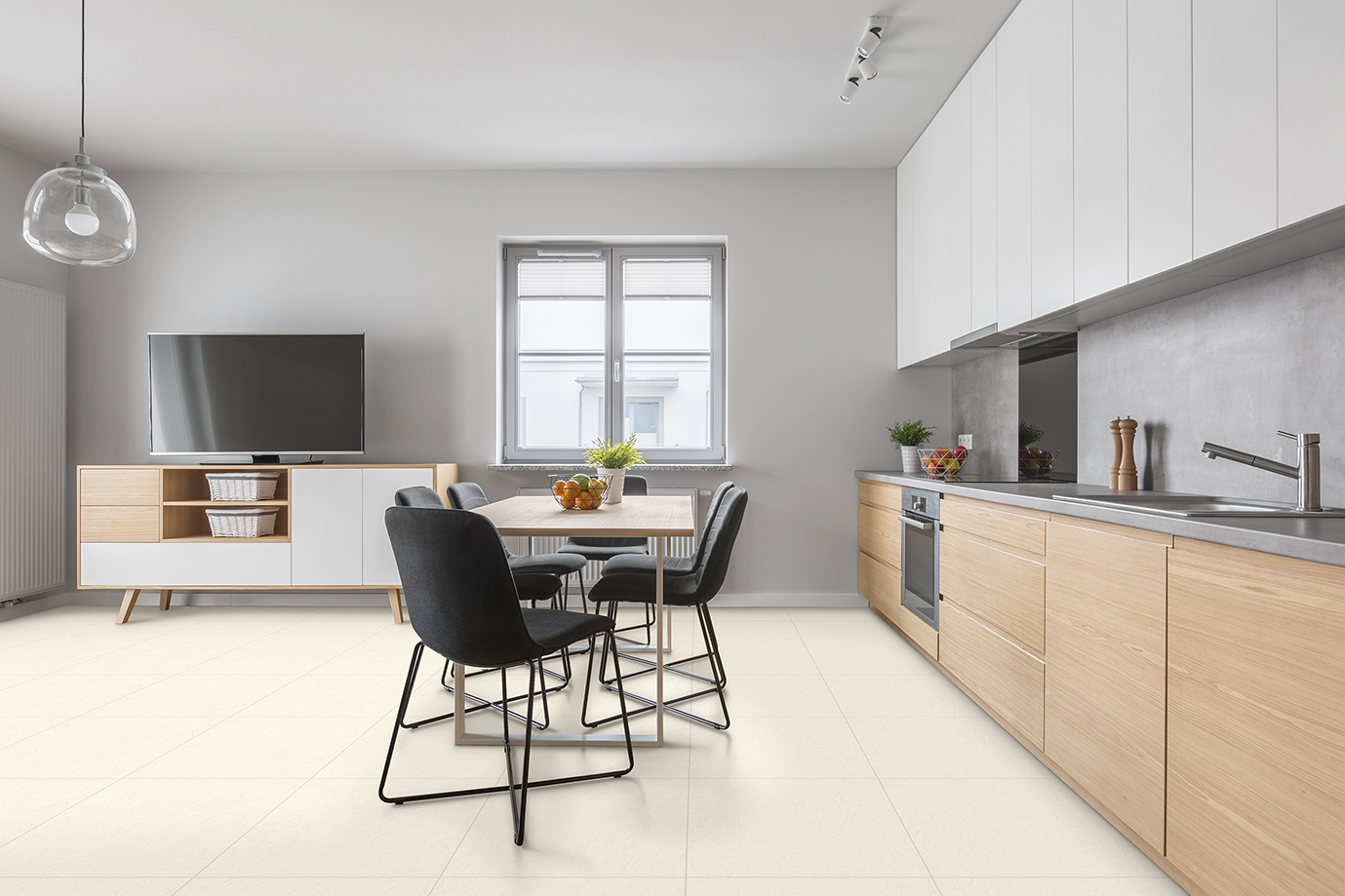 白馬磁磚施釉地磚全家福0S9011