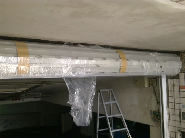 車道快速捲門施工圖