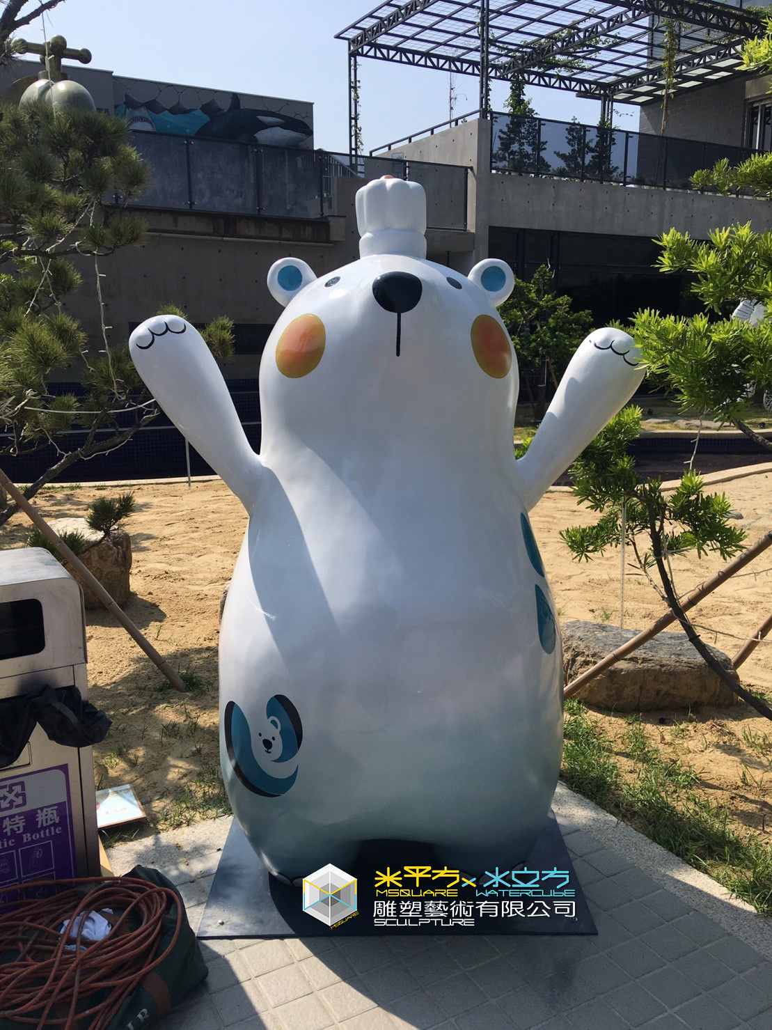 水銡利觀光工廠-frp企業形象公仔