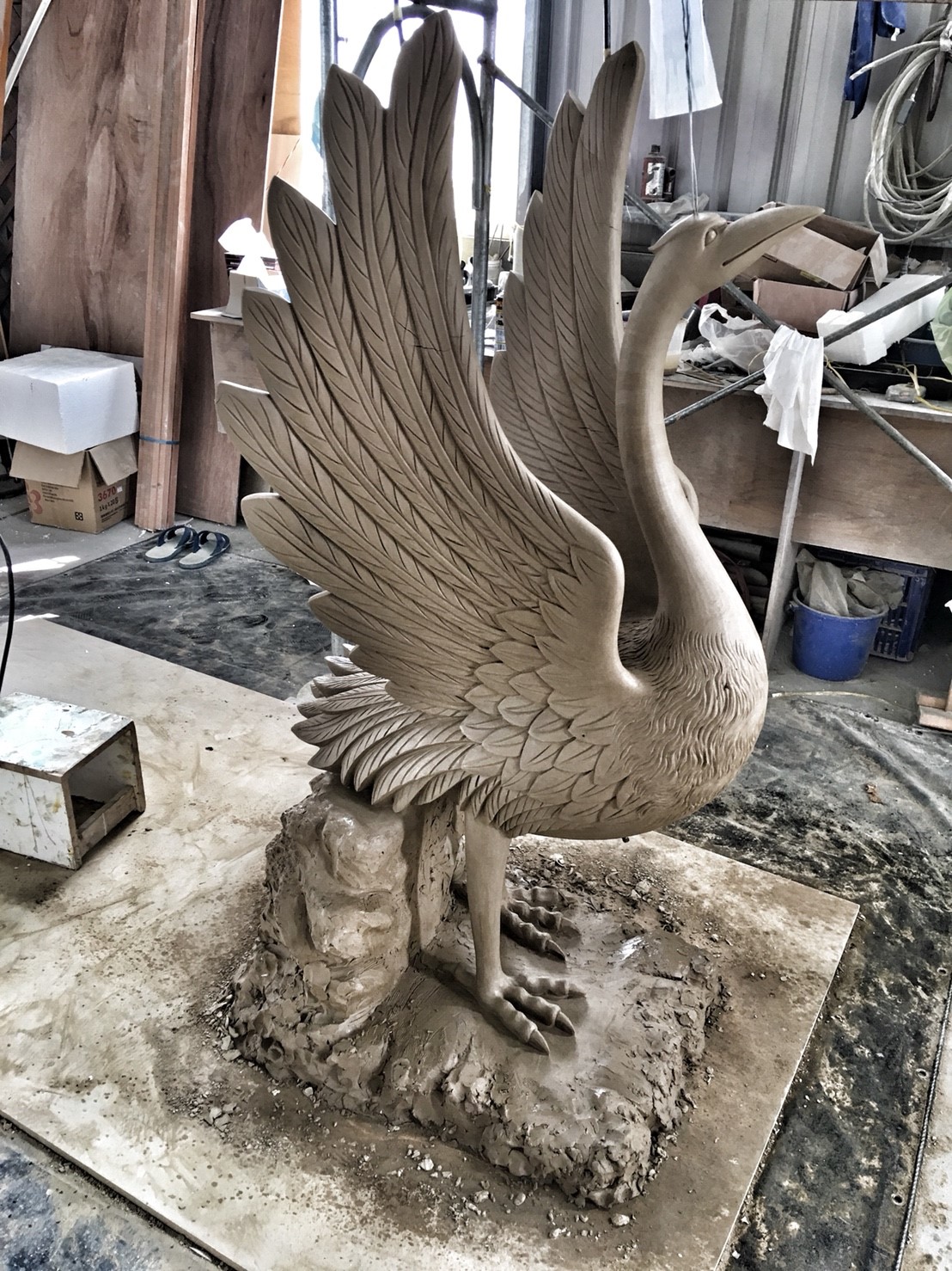 道教宮廟-仙鶴-景觀工程