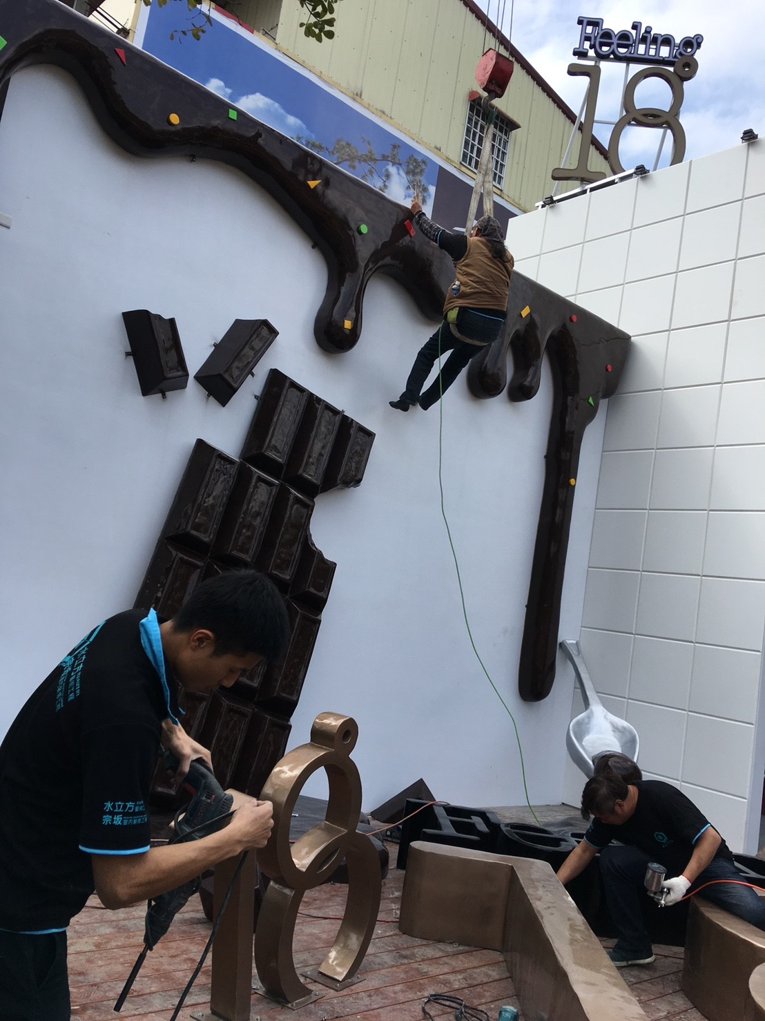 南投-18度C巧克力工坊-frp景觀工程