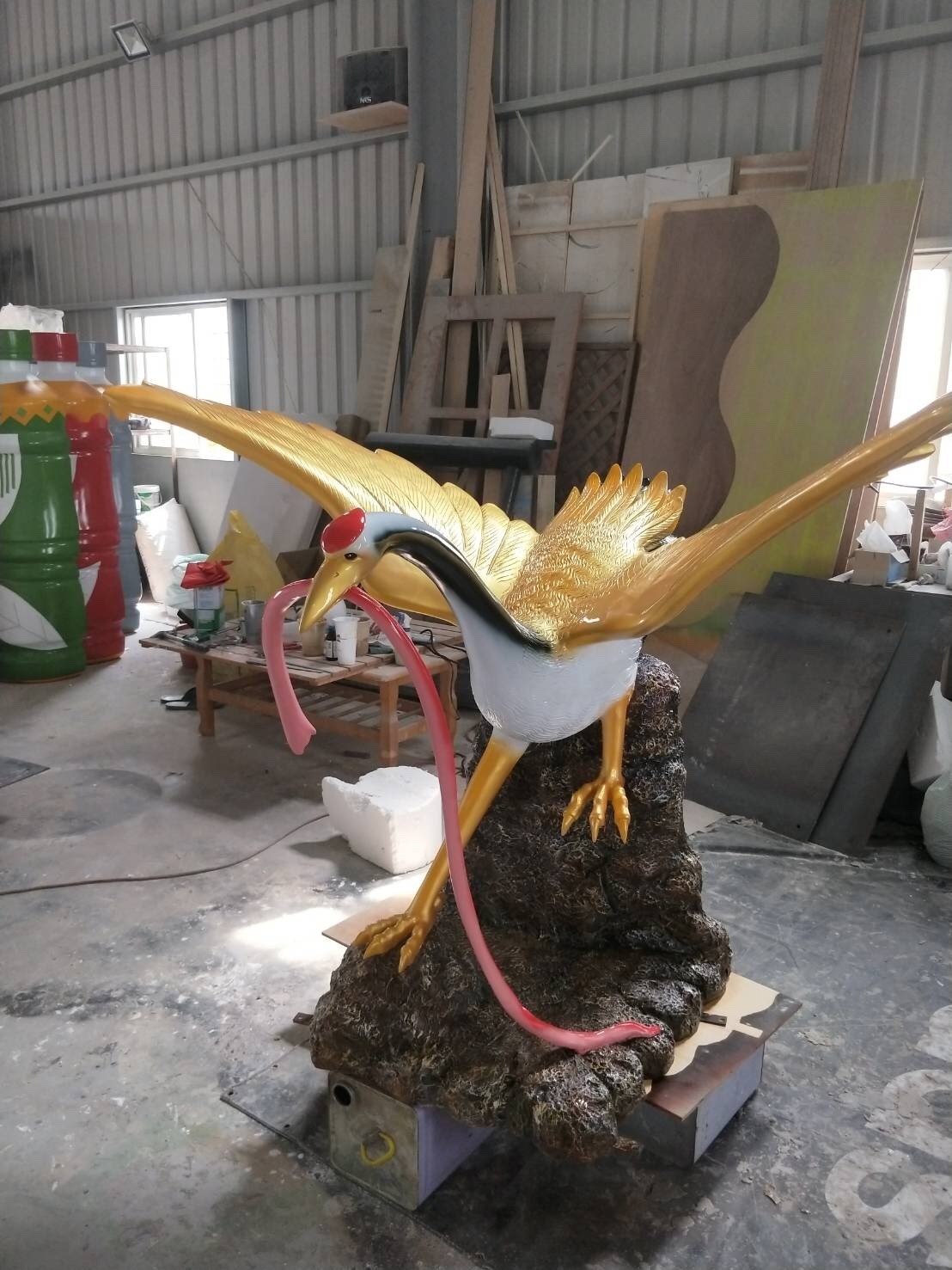 道教宮廟-仙鶴-景觀工程