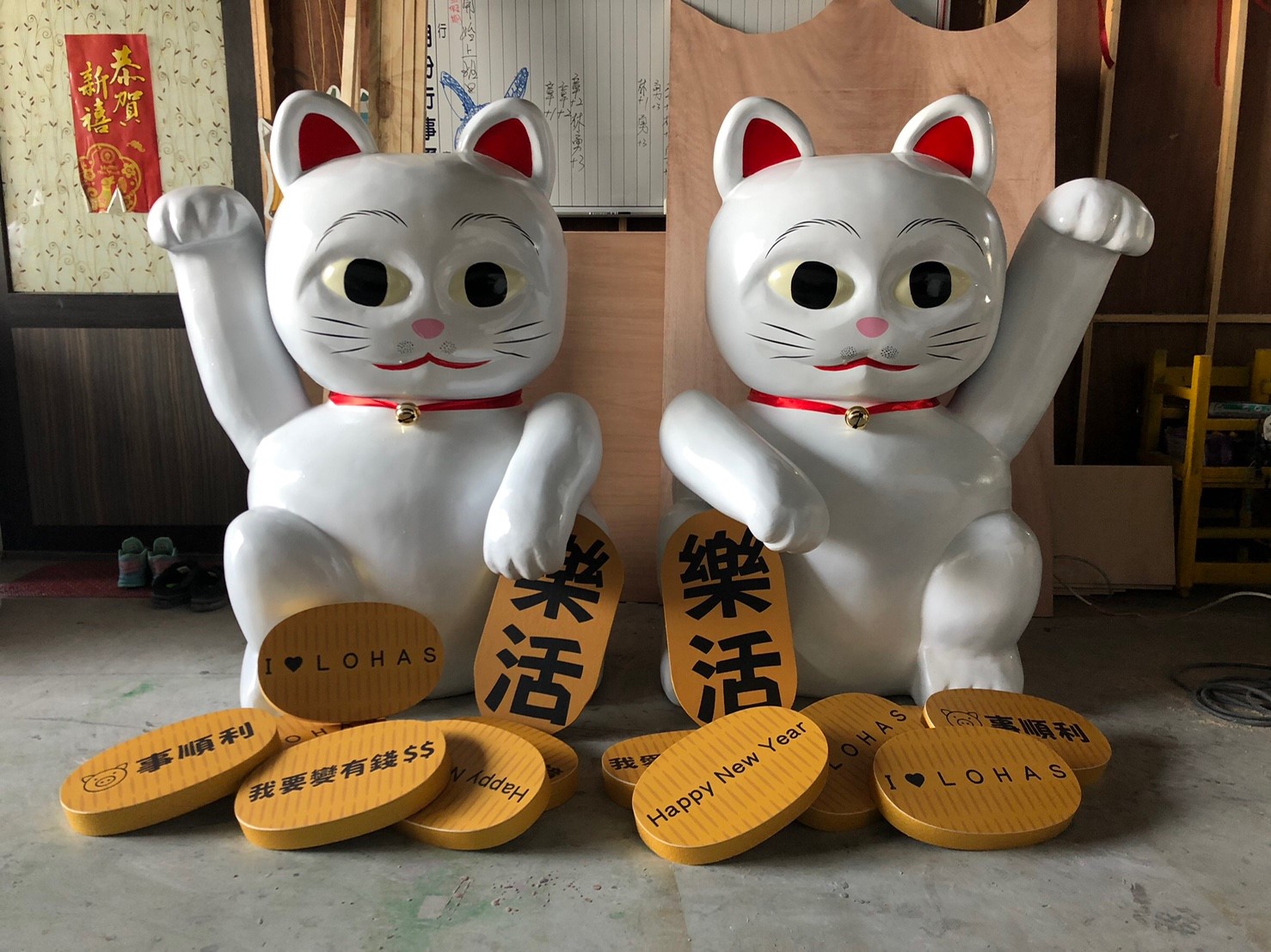 樂活眼鏡-櫥窗道具