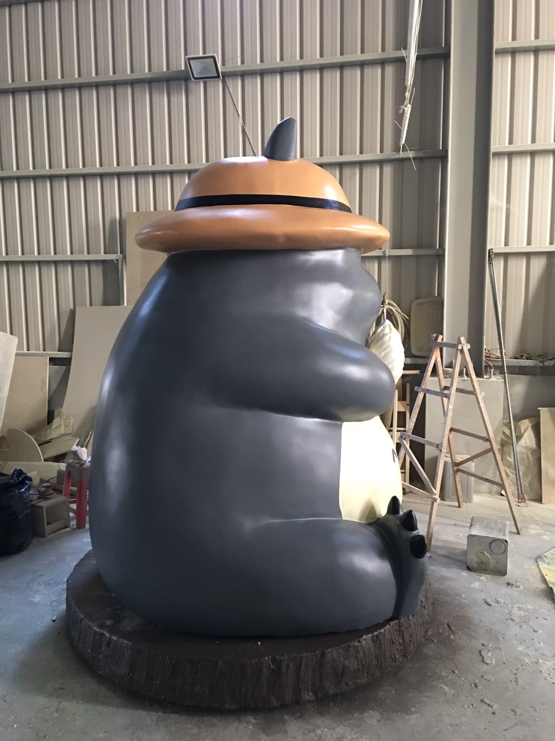 龍貓-frp企業形象公仔