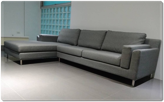 L型沙發丹麥灰系列